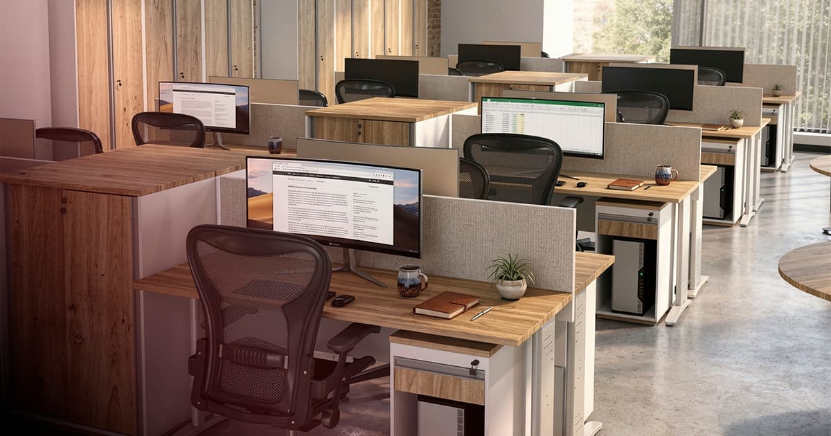 Quantos postos de trabalho cabem no meu escritório corporativo? Como calcular sem desperdiçar espaço