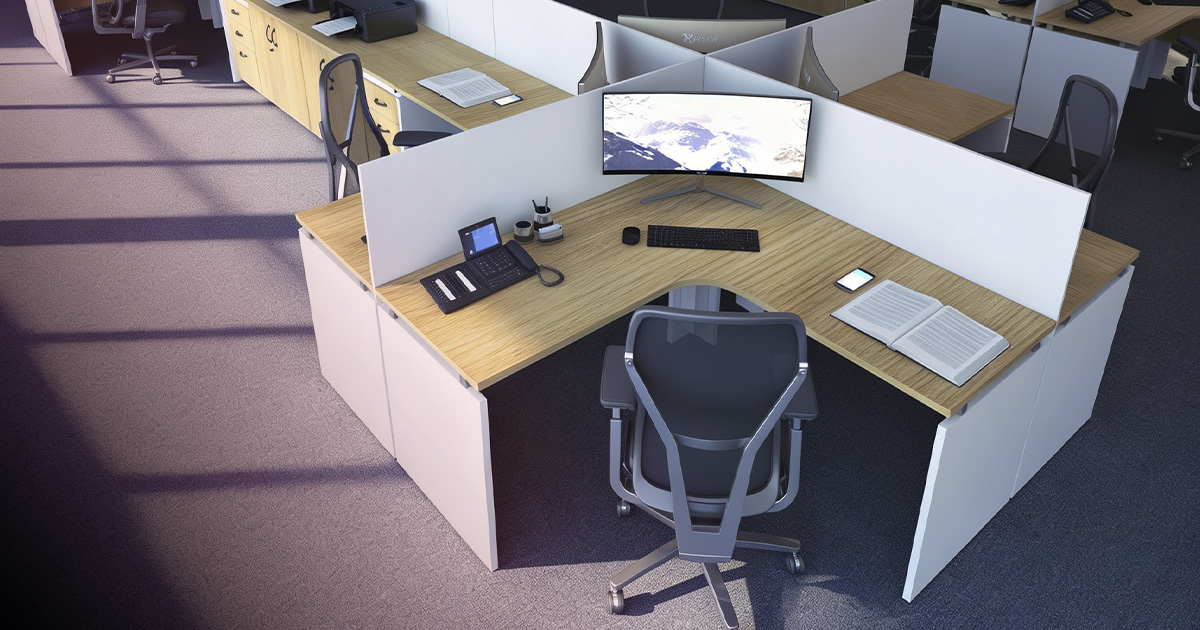 Mesa para escritório corporativo: como escolher o modelo ideal para cada setor da empresa